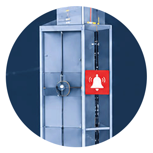 Receive alarms from P100-based lift emergency devices in your SIA-enabled platform.