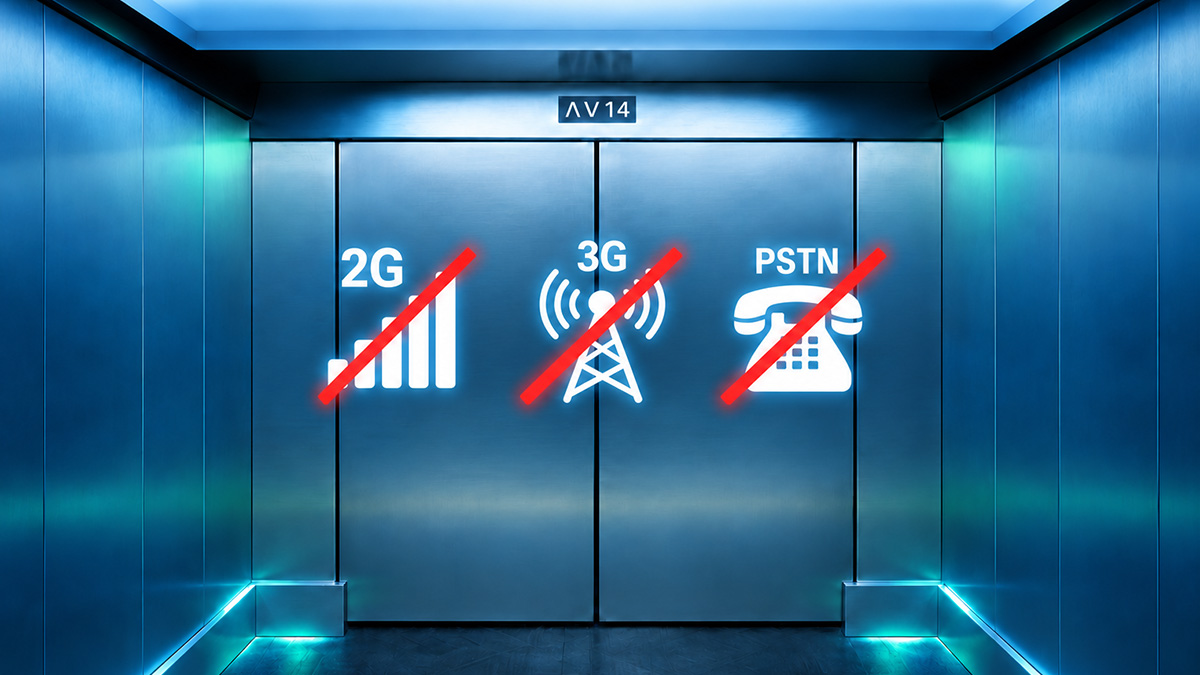 Is your lift emergency communication ready for the 2G, 3G and PSTN closing?